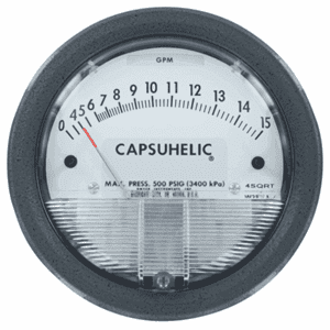 Picture of Dwyer Capsuhelic differential pressure gage series 4000